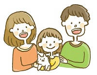 猫と家族