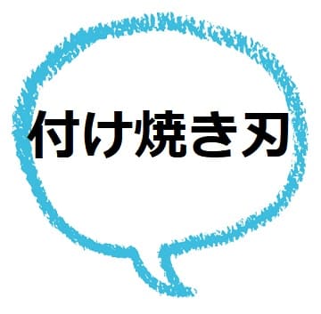 付け焼き刃 ってどんな意味 語源は 類語も見てみよう ママが疑問に思うコト