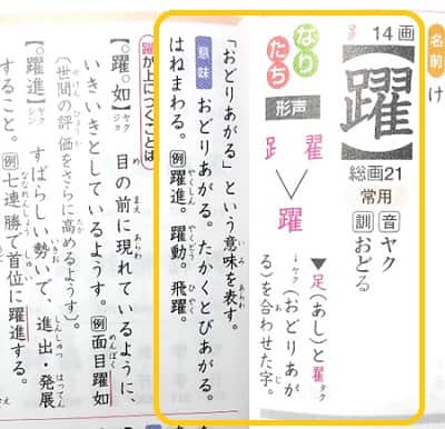 躍る